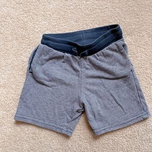 H&M Blue Sweat Shorts with pockets, toddler 4T